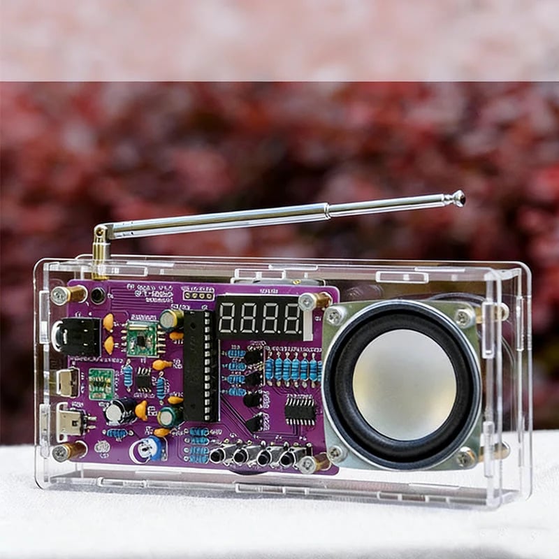 DIY Digital FM Radio Soldering Kit