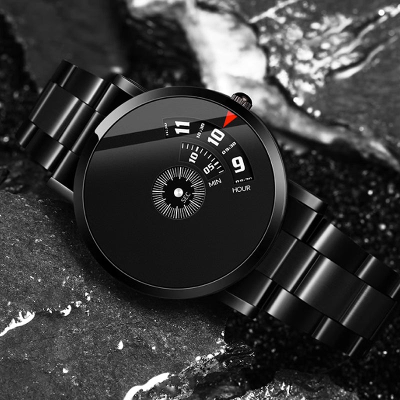 Men’s Waterproof Automatic Watch—With Steel/Mesh/Leather Watch Strap