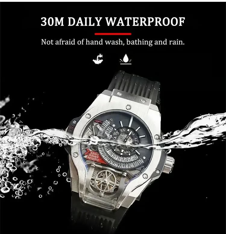 Fashionable Big Dial Men’s Watch