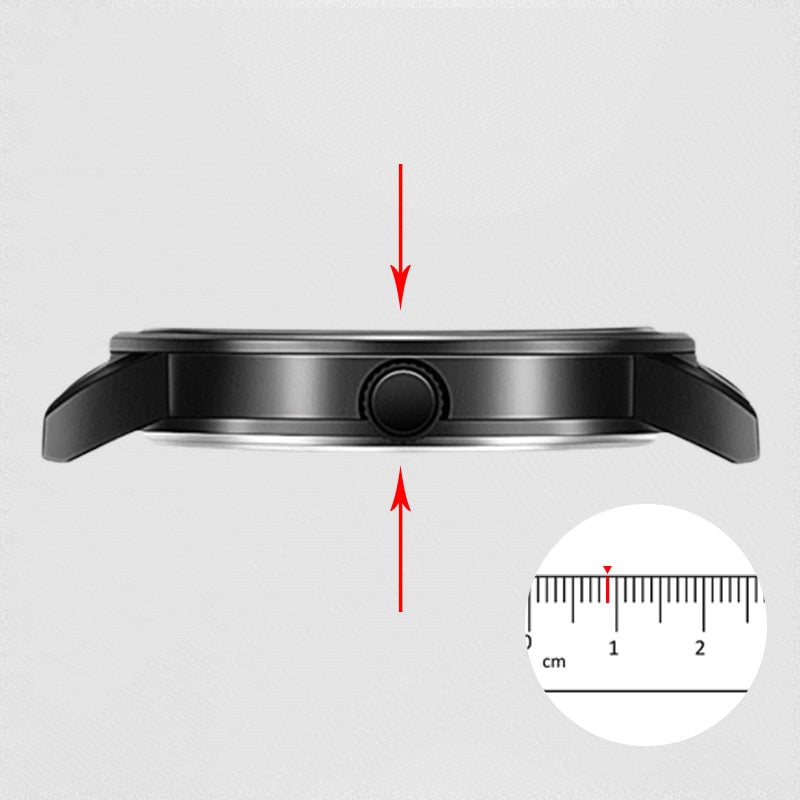 Men’s Waterproof Automatic Watch—With Steel/Mesh/Leather Watch Strap