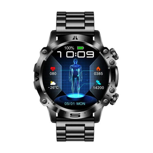 Premium ECG Smartwatch | EKG, Blood Pressure, Blood Sugar & Health Insights