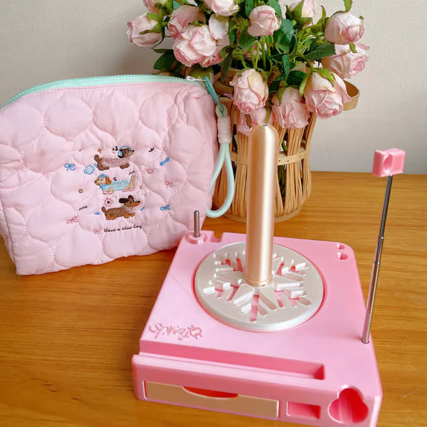 Shiny Portable Multi-Functional Yarn Spool Box