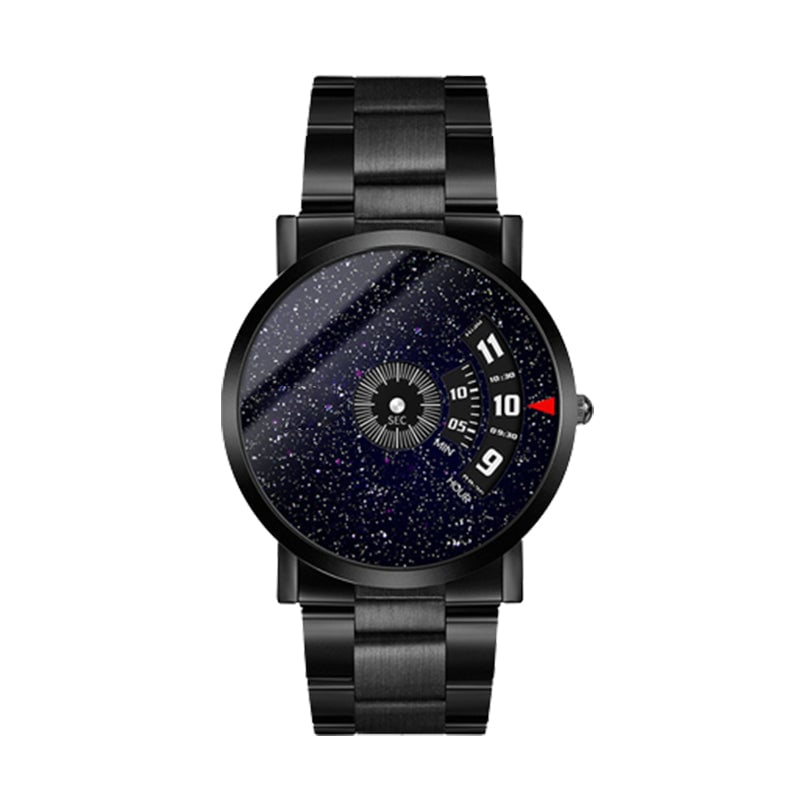 Men’s Waterproof Automatic Watch—With Steel/Mesh/Leather Watch Strap